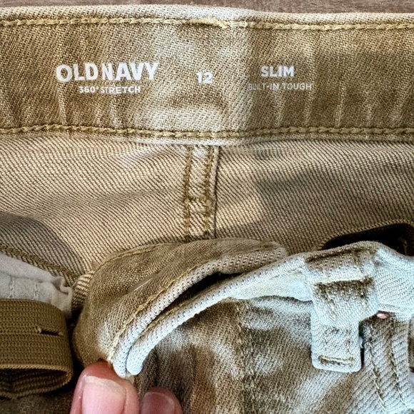 Kids 12 Slim Old Navy Straight leg Jeans - Picture 2 of 2